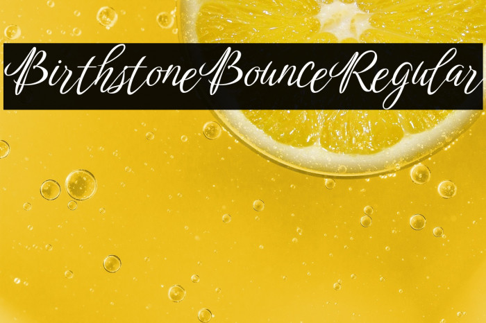 Birthstone Bounce Regular Example 2