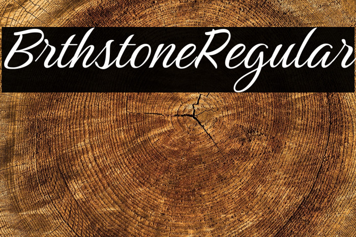 Birthstone Regular Example 2