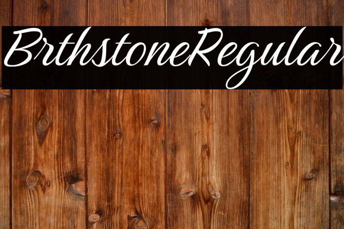 Birthstone Regular Example 3