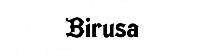 Birusa  Fuentes Gratis Descargar