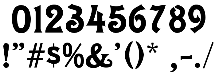 Birusa Font OTHER CHARS
