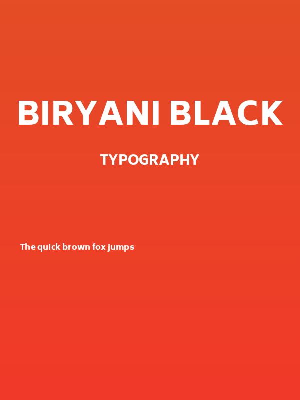 Biryani Black Poster