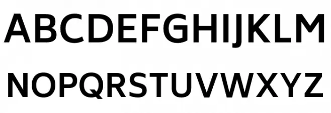 Biryani Bold Font Litere mari