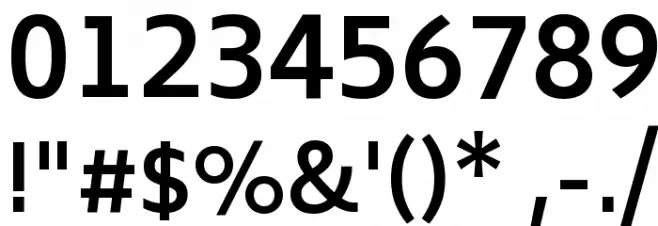 Biryani DemiBold Font OTHER CHARS