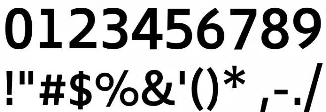 Biryani DemiBold Font OTHER CHARS