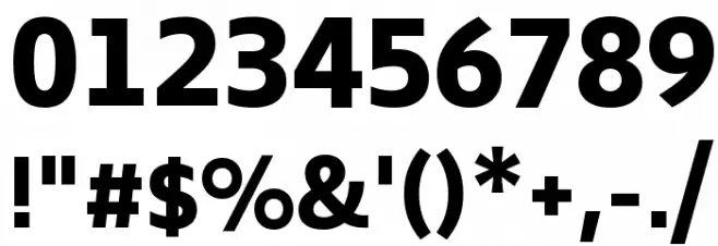 Biryani ExtraBold Font OTHER CHARS