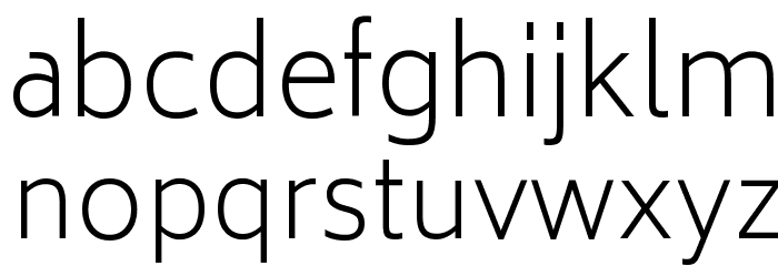 Biryani ExtraLight Font LOWERCASE