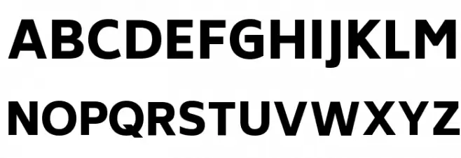 Biryani Heavy Font UPPERCASE