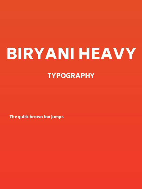 Biryani Heavy Poster