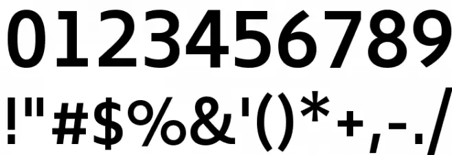 Biryani SemiBold Font OTHER CHARS