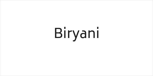 Biryani Logo
