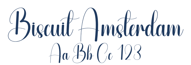 Biscuit Amsterdam Font Preview