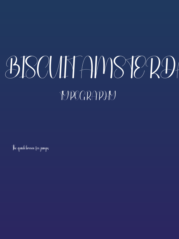 Biscuit Amsterdam Poster