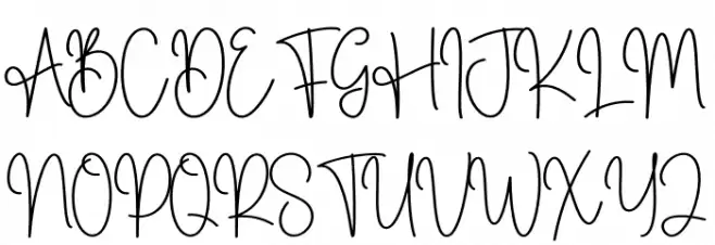 Biscuit Christmas Font Litere mari