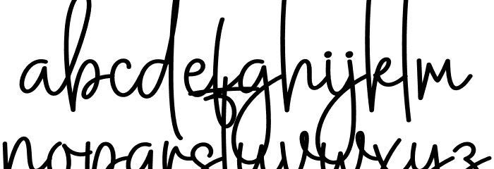 Biscuit Christmas Font LOWERCASE