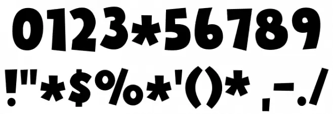 Biscuit Kids DEMO Regular Font OTHER CHARS