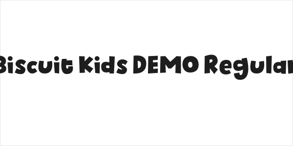 Biscuit Kids DEMO Regular Logo