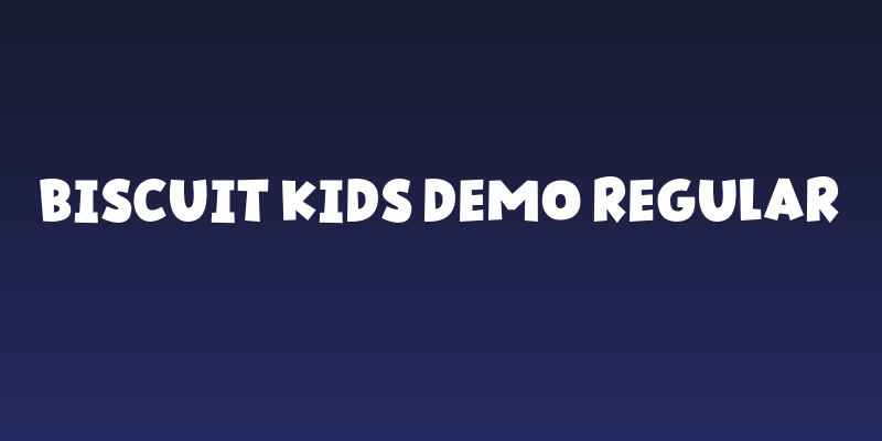 Biscuit Kids DEMO Regular Social Header