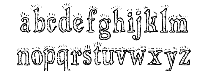 Biscuit Made Font LOWERCASE