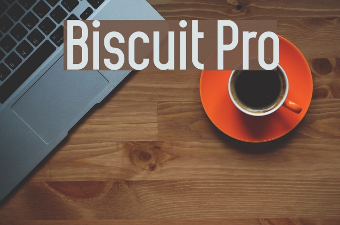 Biscuit Pro Font examples