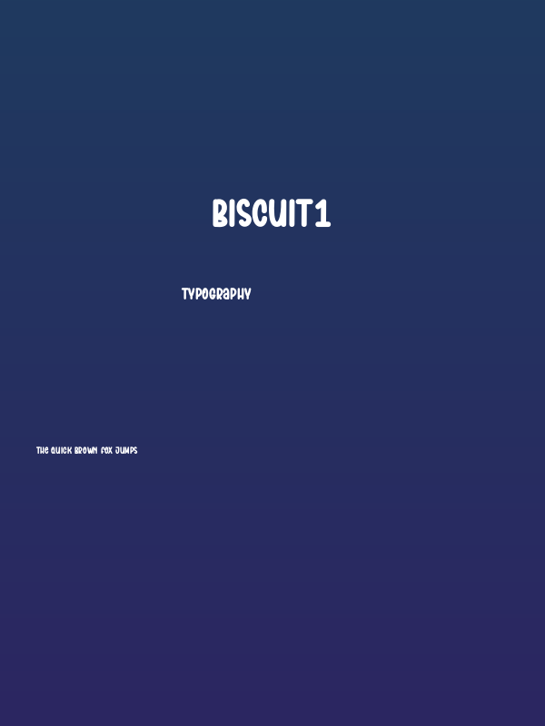 Biscuit1 Poster