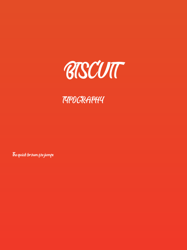 Biscuit Poster