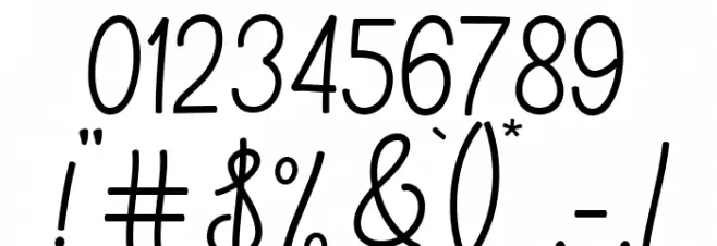 Biscuiterie Regular Font OTHER CHARS