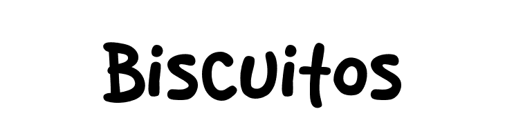 Biscuitos  フリーフォントのダウンロード