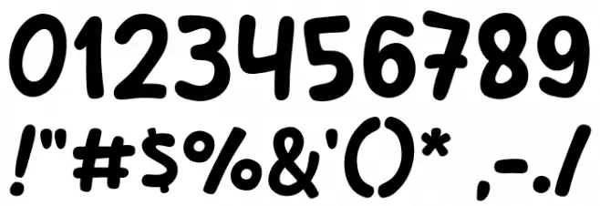 Biscuitos Font OTHER CHARS