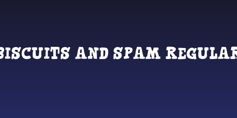 Biscuits And Spam Regular Social Header