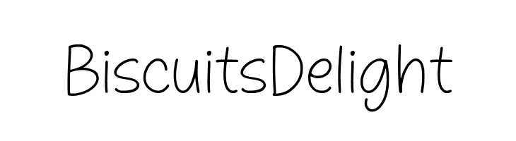 Biscuits Delight  免费字体下载