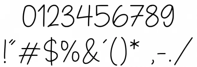 Biscuits Delight Caratteri ALTRI CARATTERI