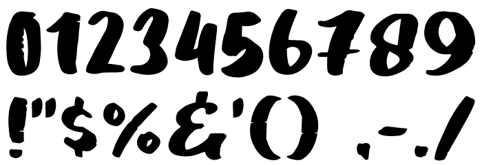 Biscuits Story Font OTHER CHARS