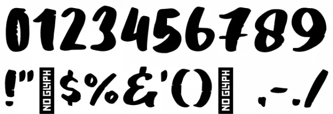 Biscuits Story Font OTHER CHARS