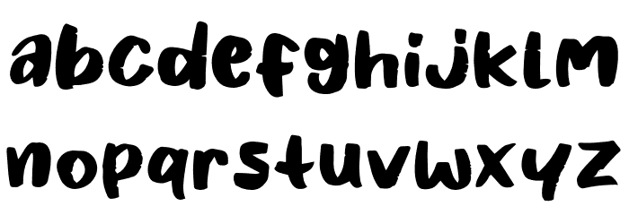 Biscuits Story Font LOWERCASE