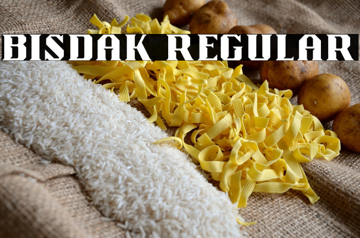 Bisdak Regular Example 2