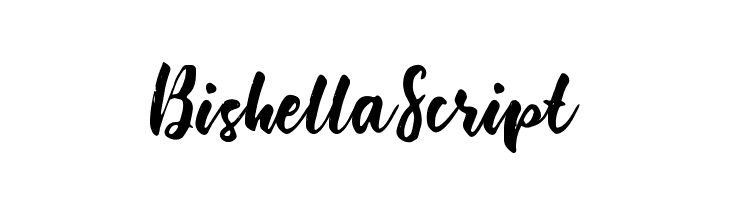 BishellaScript  baixar fontes gratis