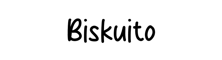 Biskuito  フリーフォントのダウンロード