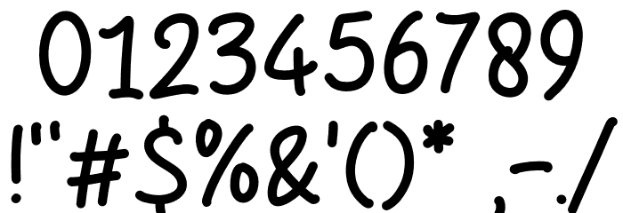 Biskuito Font OTHER CHARS