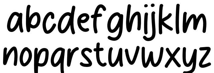 Biskuito Font LOWERCASE
