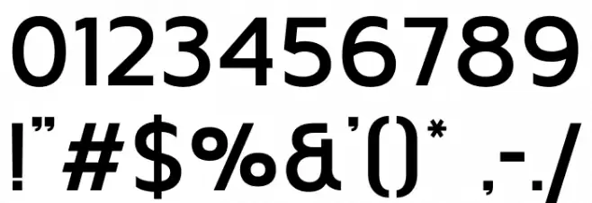 Bismart Font OTHER CHARS