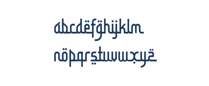 BismillahScript Lowercase