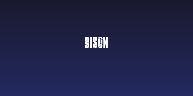 Bison Social Header