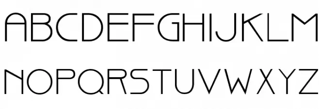 Bisque Schriftart Groß