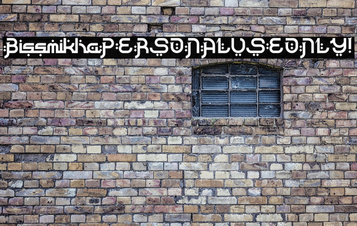 Bissmikha PERSONAL USE ONLY! Example 3