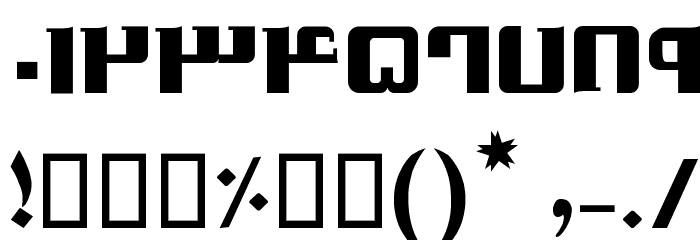 Bist Font OTHER CHARS