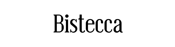Bistecca  नि: शुल्क फ़ॉन्ट्स डाउनलोड
