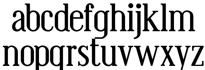 Bistecca Font LOWERCASE