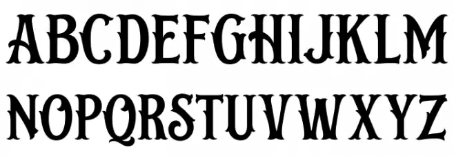 BisternDemo Font Litere mici