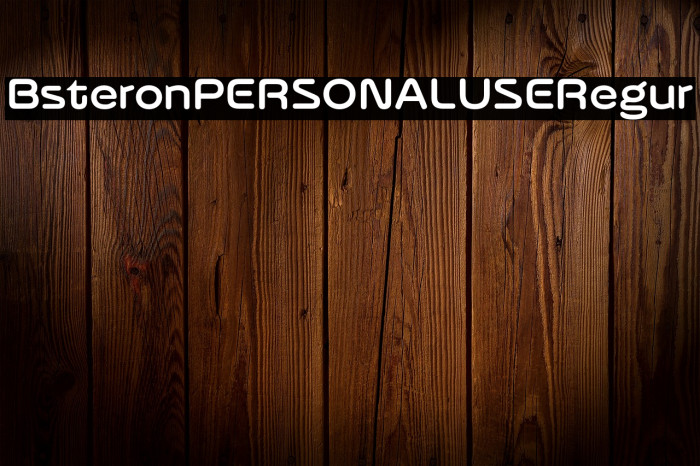 Bisteron PERSONAL USE Regular Example 1